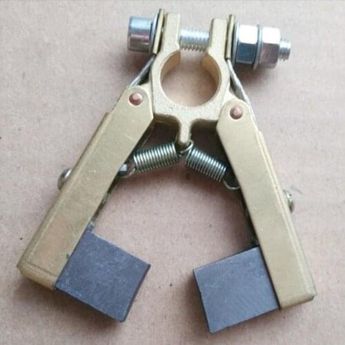 Copper V-shape Carbon Brush Holder for Electric Machinery 6*12*90(L)mm