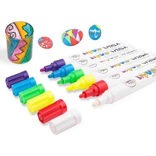 Chalk Markers Chalkboard Erasable Dustless Water Based Liquid Wet Erase Pen 10ml Office School Supplies Accessories For Teacher