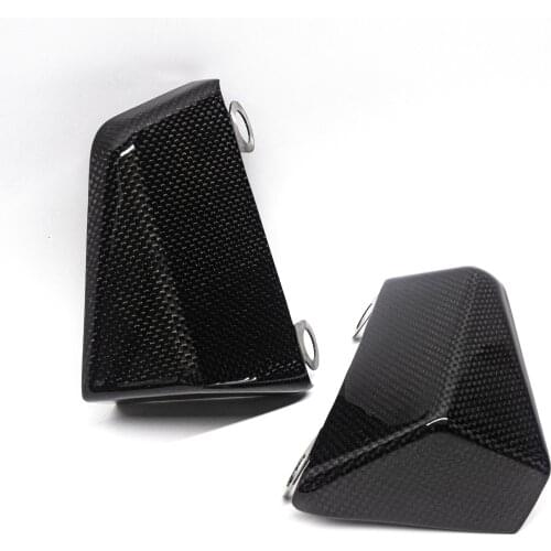 Caliper spacing 100mm Carbon Fiber Motorcycle Brake Ducts Air Cooling kit Applicable to all Bikes