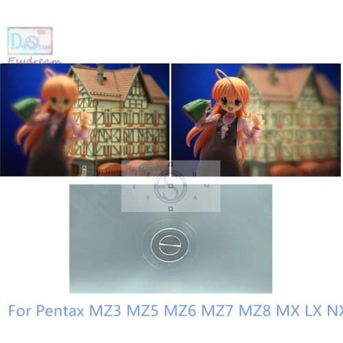 Single 180 degree Split Image Focus Focusing Screen for Pentax MZ3 MZ5 MZ6 MZ7 MZ8 MX LX NX Film Camera