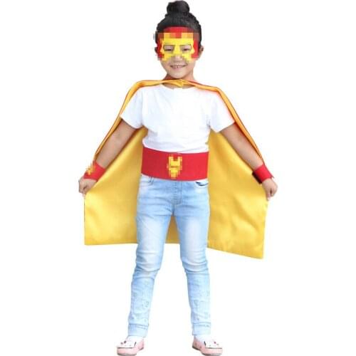 Environmental Halloween Mask Superhero Wristbands,Cuffs,Fit Child Cartoon Anime Masquerade Party Mask Halloween Cosplay Costume