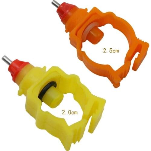 Poultry Drinking Water Nipple Chicken Automatic Ball Valve Drinker Spring Card Farm Breeding Chicken Coop Drinking Line Supplies