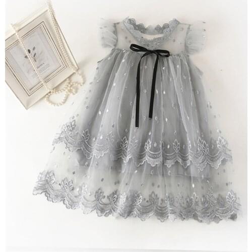 Princess Girl Tulle Dress Children Dress 2020 Kids Summer Sleeveless Clothes Girls Party Wear Little Baby Clothing Vestidos