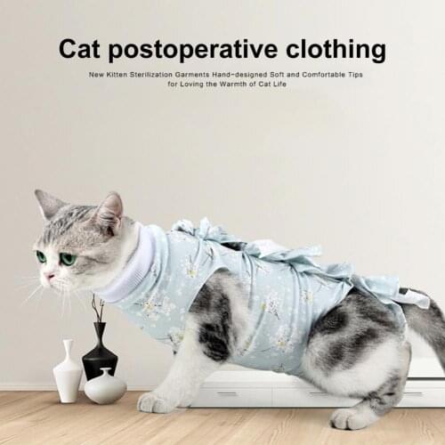 Wound Recovery Well-stitched Protective Kitty Weaning Suit Pet Supplies