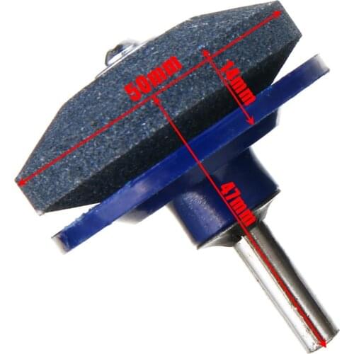 2PCS Universal Faster Rotary Drill Blade Sharpener for Lawnmower Grinding Tools Garden Tool Parts Mayitr