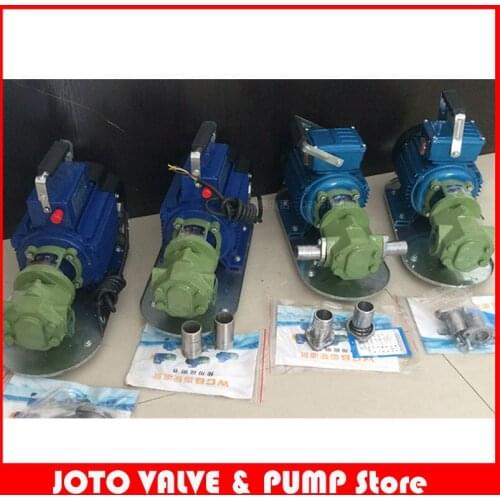 WCB-30 Small Portable Diesel Oil Pump 220V/380V Hydraulic Oil Transfer Pump