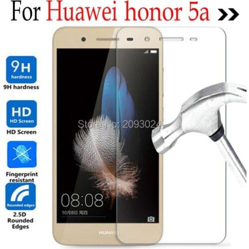 For Huawei Honor 5A Glass Screen Protector Cover Tempered Glass Protective Film On The For Huawei Honor 5A LYO-L21 LYO L21 Y5 II