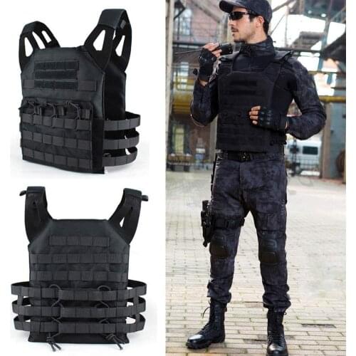 Hunting Tactical Body Armor 600D JPC Molle Plate Carrier Vest Outdoor CS Game Paintball Airsoft Vest Military Equipment Parts