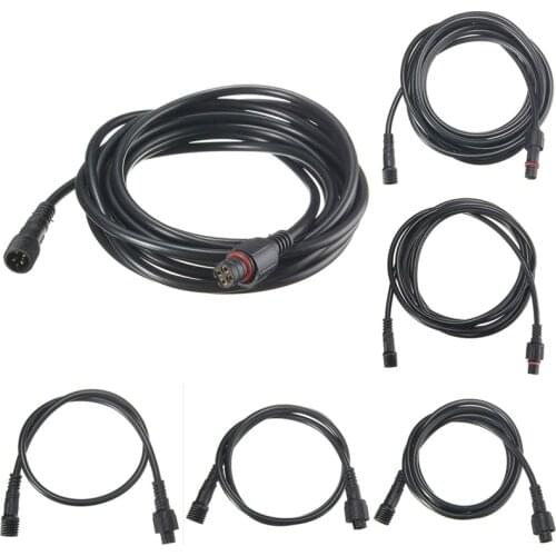 1pcs 40cm/60cm/100cm/200cm/300cm 4Pin Connector Copper Wire For AC Power Adapter LED Strip Light