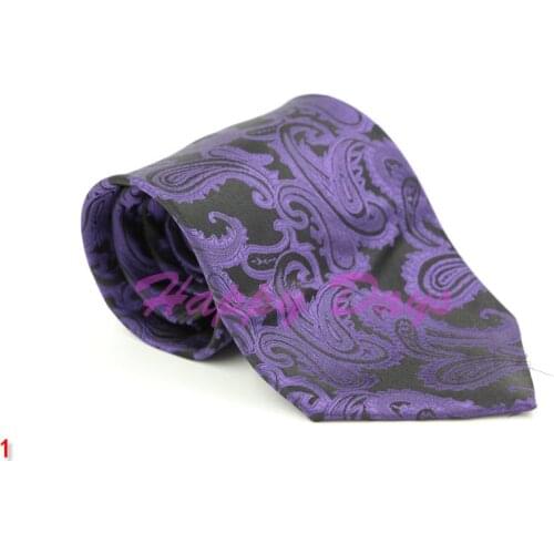 100pcs Mens Paisley Neck Tie Wedding Party Tie For Men 10cm 16 Color