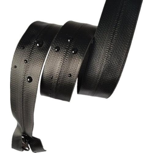 5 pcs 5# 70CM-100CM Nylon Opening TPU Waterproof Zipper