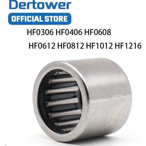 5PCS HF0306 HF0406 HF0608 HF0612 HF0812 HF1012 HF1216 Single Way Needle Bearing One Way Roller Bearing