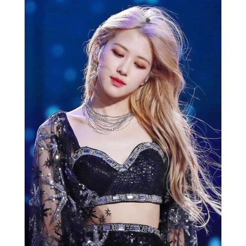 5D DIY Diamond painting Black Pink Cross Stitch Full Square/Round of Rhinestone Diamond Mosaic Diamond Embroidery