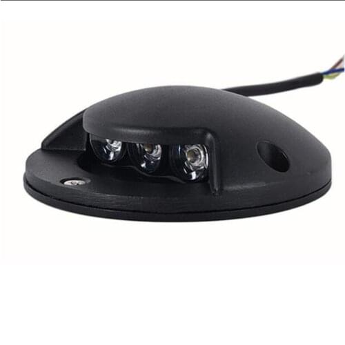 IP67 2W 3W 4W LED Footlights Corner Lamp LED Outdoor Lights 220V 110V LED Step Light surface mounted LED Underground Light