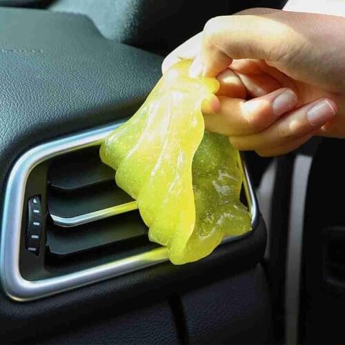 75g Super Auto Car Cleaning Pad Glue Magic Cleaner Dust Remover Gel Home Computer Keyboard Clean Tool Dropship