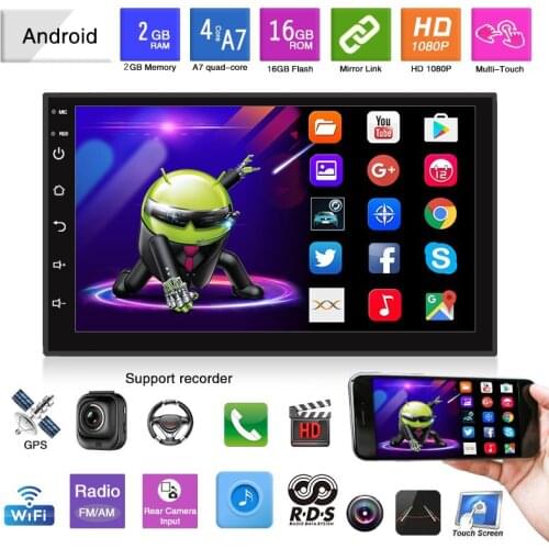 2Din GPS/BT/USB Car Radio Android 9.1 Carplay Wifi For VW/Volkswagen/Golf/Passat/SEAT/Skoda/Polo/Octavia Car Multimedia Player
