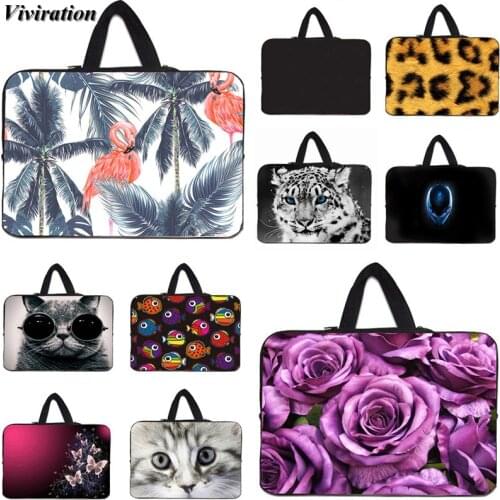 Briefcase Prints Notebook Bag For IPad Huawei Matebook X Pro Lenovo Yoga 530 Acer Swift 14 13 12 15 17 10 11.6 13.3 Laptop Case
