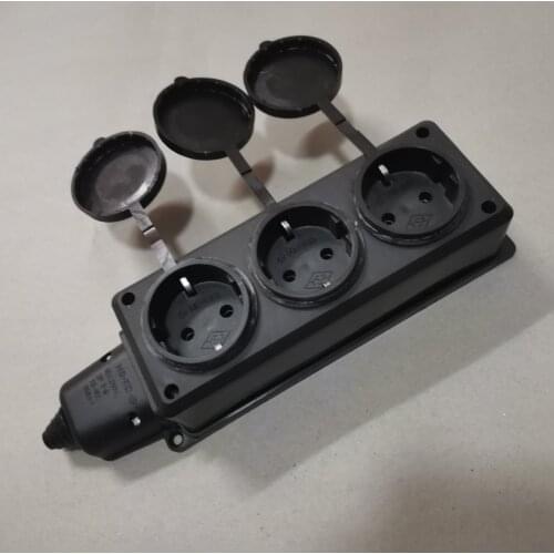 EU Sockets 250V 16 AMP 3 PIN Indudtrial Site Plug AC Socket jack Male/Female 3600W Waterproof Level Type: 215