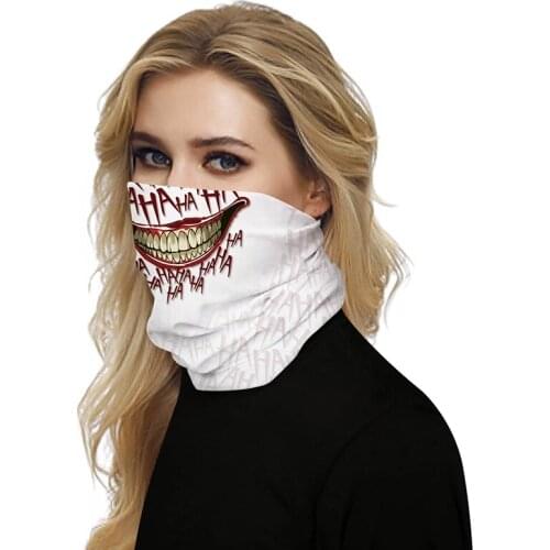 Movie Venom Anime Hoodie Skull Seamless Balaclava Magic Scarf Heaewear Outdoor Sports Bandanas Cycling Hiking Mask Neck Gaiter
