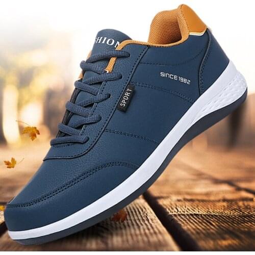 Leather Shoes Men 2020 Casual Shoes Men White Designer Shoes Men Sneakers Chaussure Homme Tenis Masculino Erkek Ayakkabi Tenis