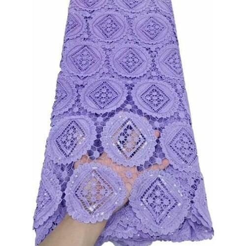 Hot Sell royal blue Africa Sequins Lace Fabric Top Quailty Lace Trim African Embroidery Net Lace Fabric For Woman ETB151