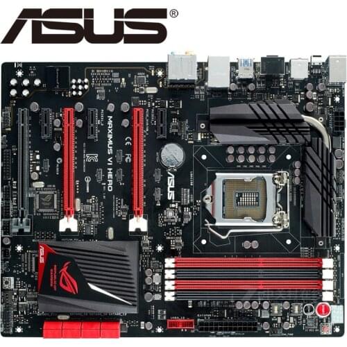 Asus Maximus VI Hero Desktop Motherboard Z87 Socket LGA 1150 i3 i5 i7 DDR3 32G ATX UEFI BIOS Original Used Mainboard Hot Sale