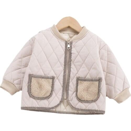 New Winter Baby Girl Clothes Children Thick Cotton Clothing Boys Jacket Toddler Sport Casual Costume Infant Coat Kids Sportswear