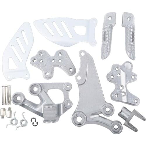 Front Footrest Foot Pegs For SUZUKI GSXR600/750 2006-2010 07 08 09 Parts Footpeg