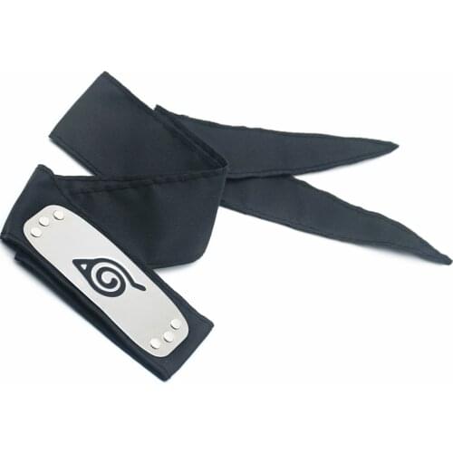 Hot Anime Konoha Headband Uzumaki Kakash Forehead Fashionable Guard Head Band Cosplay Props Accessories Kids Toy Gifts