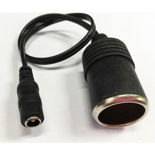 Cigarette Lighter Socket to DC5.5*2.1 Plug 10A/SPT1/18AWG Copper Cord Power Cable for Dust collector Air purifier Vacuum Cleaner