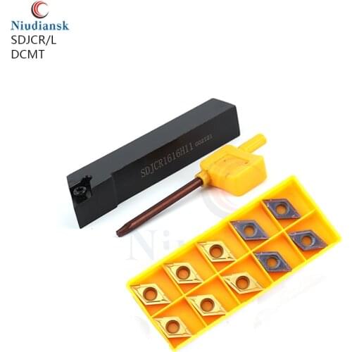 SDJCR1212H11 SDJCL1616H11 Turning Tool Turning Lathe Cutting Tool holder DCMT11T304 DCMT11T308 Carbide Insert Turning Insert