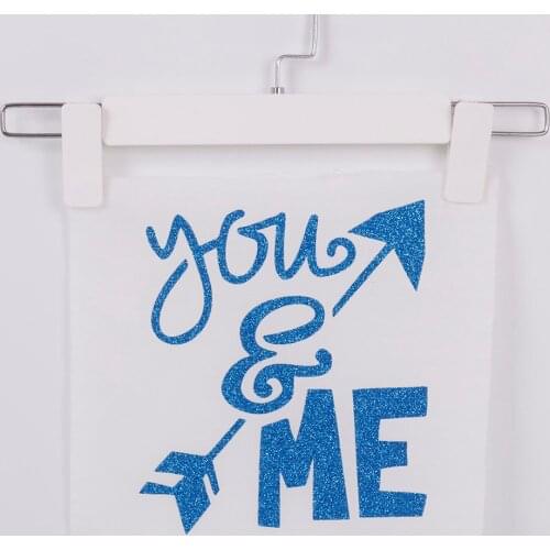 SUNICE Iron on Cloth Glitter Heat Transfer Vinyl for Cricut Silhouette Cameo Craft Hobby Light Blue 50cm x 100cm(20"x39.3")