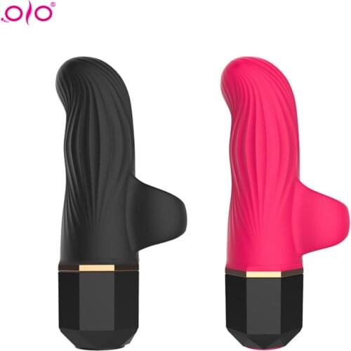 OLO Finger Vibrator,bullet Vibrating,g Spot Vibrator,sex Toy for Woman,powerful clitoris Stimulator,mini Vibrator,adult Toy