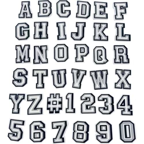 1Set Alphabet A-Z Shoe Charms 26 English Letters Free Combination Digital Numeral Shoe Accessories Kids Party Gift Croc Jibz