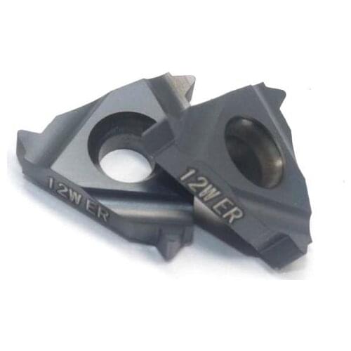 16ER 12W LDA 20PCS thread turning tool holders 12W LDA Tungsten Carbide Threading Lathe Inserts for Threaded Lathe Holder