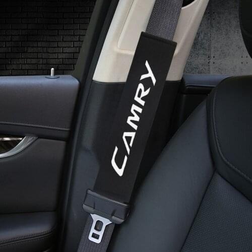 Car Styling Protect Shoulders Pads Case For Toyota camry Auto Cover Stickers Accessories Car-Styling 2pcs/lot