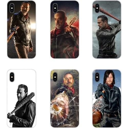 Accessories Phone Shell Covers For Apple iPhone X XR XS 11Pro MAX 4S 5S 5C SE 6S 7 8 Plus ipod touch 5 6 Negan Walking Dead