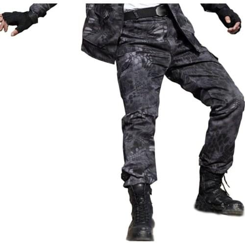 Military Camouflage Combat Army Cargo Pants High Quality Working Harem Pant Mens Tactical Men Jogger Pantalon Homme Sweatpants
