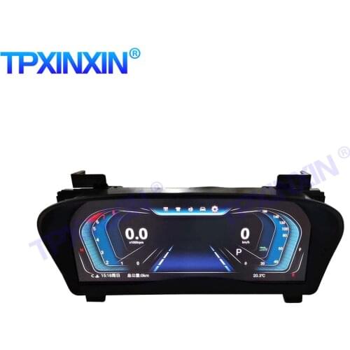 For Toyota Alphard 30 2013-2019 Car Digital Dashboard Panel Virtual Instrument Cluster Cockpit LCD Speedometer Multimedia GPS