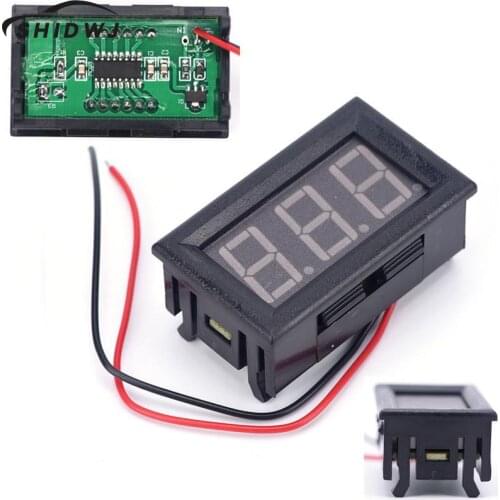 And Inexpensive DC 0-30V Red Auto Car Mini Voltmeter Tester Digital Voltage Test Batteryl 1pc