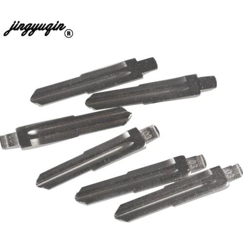 Jingyuqin #117 #116 #25 #03 Key Blade For Honda Accord Fit Odyssey CRIDER(2014 G/A) Flip Folding KD VVDI JMD Car Key Blank