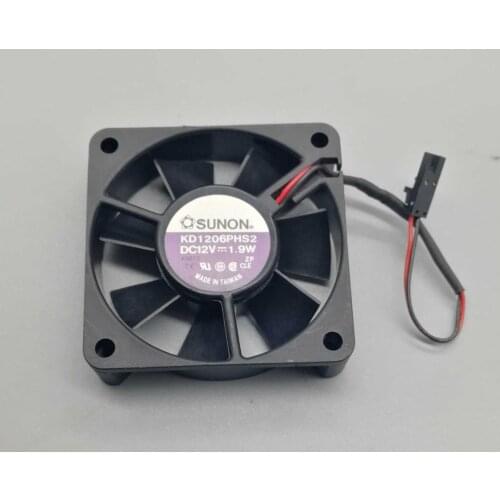 KD1206PHS2 For SUNON 6015 12V 1.9W Mute Amplifier Cooling Fan