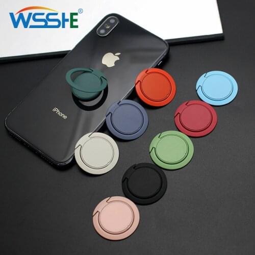 Luxury metal Mobile Phone Socket Holder Universal 360 Degree Rotation Finger Ring Holder Magnetic Car Bracket Stand Accessories