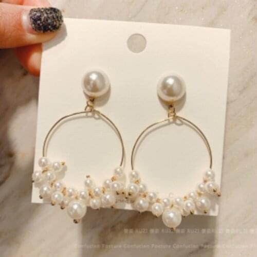 Korean Earrings Fashion Jewelry Earrings Gothic Earrings Simulation Pearl Petite Earrings Luxury Jewelry For Women