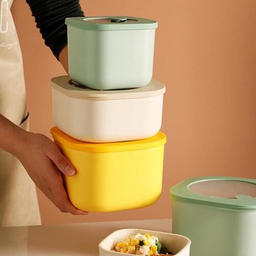 Office worker’s lunch box essential healthy materials Bento box Wheatgrass lunch box Microwave tableware Food storage box
