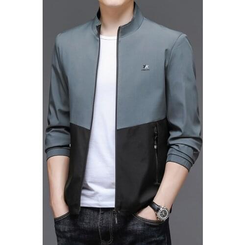 Top Quality New Brand Casual Fashion Streetwear 2021 Spring and Autumn Clothes Men Jacket Windbreaker Coats Men Clothes