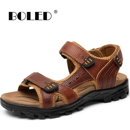 High Quality Summer Shoes Men Sandals Soft Light Comfortable Sandals Shoes Outdoor Beach Casual Non-Slip Shoe Men