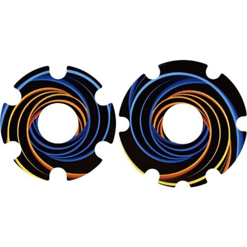 2pcs Scooter Motor Sticker Waterproof Wheel Motor Tape Anti Scratch Protective Decal Cover for Xiaomi M365/1s/Pro/Pro2