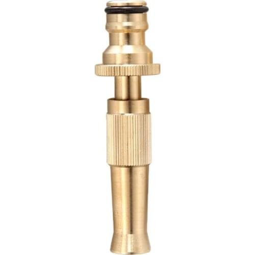 Garden Irrigation Spray Adjustable Brass Hose Sprinkler Nozzle Car Wash Watering New 2020