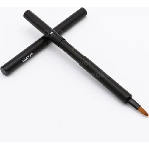 Professional Lip Brush Pen Lip Brush Synthetic Hair Lip Makeup Tools Retractable Lipgloss Brush Portable Lip Brush